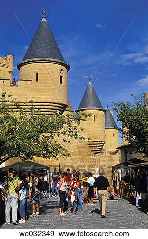 Olite castle. Navarra, Spain View Large Photo Image Stock Photo - Olite castle. Navarra, Spain. Fotosearch