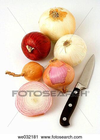 Stock Image - Onions. Fotosearch