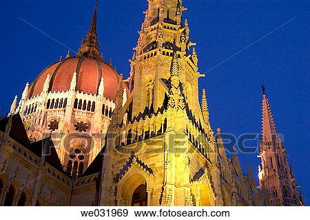 Parliament. Budapest. Hungary View Large Photo Image Stock Photo - Parliament. Budapest. Hungary. Fotosearch