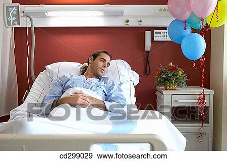 Patient in hospitalization View Large Photo Image Stock Photo - Patient in hospitalization. Fotosearch