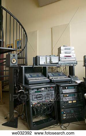 Recording studio View Large Photo Image Stock Image - Recording studio. Fotosearch