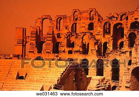 Roman colosseum, El-Djem. Tunisia View Large Photo Image Stock Image - Roman colosseum, El-Djem. Tunisia. Fotosearch