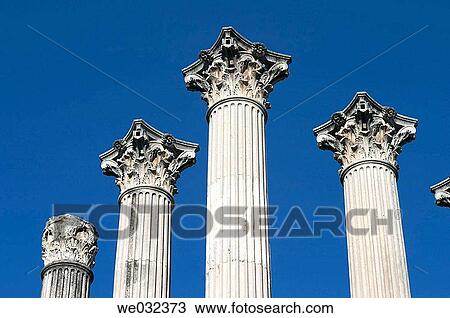 Roman temple, Cordoba. Andalusia, Spain View Large Photo Image Stock Image - Roman temple, Cordoba. Andalusia, Spain. Fotosearch