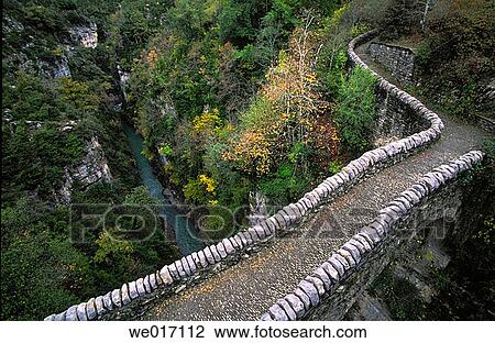 San Urbez bridge over Vell's river, Valle de A±isclo. Ordesa and Monte Perdido National Park, Pyrenees Mountains. Huesca province, Arag? n, Spain View Large Photo Image Stock Image - San Urbez bridge over Vell's river, Valle de A±isclo. Ordesa and Monte Perdido National Park, Pyrenees Mountains. Huesca province, Arag? n, Spain. Fotosearch