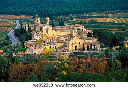 Santes Creus monastery. Tarragona province, Catalonia, Spain View Large Photo Image Stock Image - Santes Creus monastery. Tarragona province, Catalonia, Spain. Fotosearch