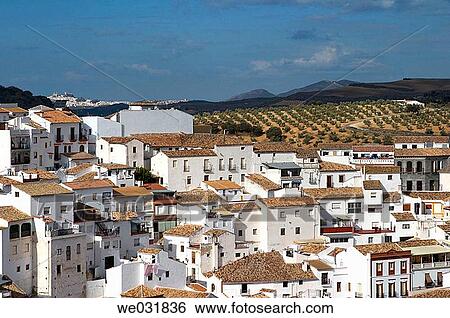 Setenil and Olvera in background. Cßdiz province, Andalusia, Spain View Large Photo Image Stock Photograph - Setenil and Olvera in background. Cßdiz province, Andalusia, Spain. Fotosearch