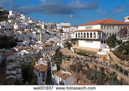 Setenil. Cßdiz province, Andalusia, Spain View Large Photo Image Stock Photo - Setenil. Cßdiz province, Andalusia, Spain. Fotosearch
