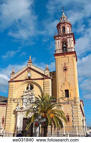 St. Anne's church (18th century), Algodonales. Cßdiz province, Andalusia, Spain View Large Photo Image Stock Image - St. Anne's church (18th century), Algodonales. Cßdiz province, Andalusia, Spain. Fotosearch