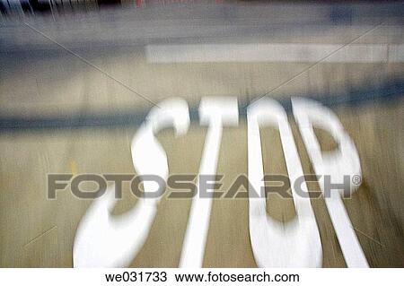 Street stop sign View Large Photo Image Stock Image - Street stop sign. Fotosearch