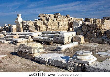 Stock Photograph - The ruins of Laodicia, Turkey.. Fotosearch
