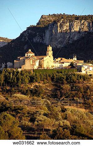 Stock Image - Tivissa. Ribera d? Ebre, Tarragona province. Catalonia, Spain. Fotosearch