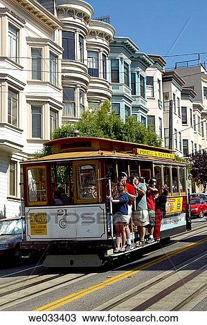 Tram, San Francisco. California, USA View Large Photo Image Stock Image - Tram, San Francisco. California, USA. Fotosearch
