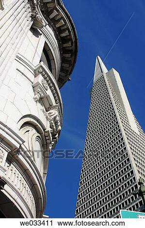 Stock Image - Transamerica Building, San Francisco. California, USA. Fotosearch