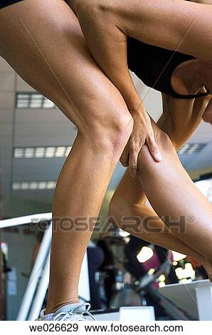 Woman stretching View Large Photo Image Stock Photo - Woman stretching. Fotosearch