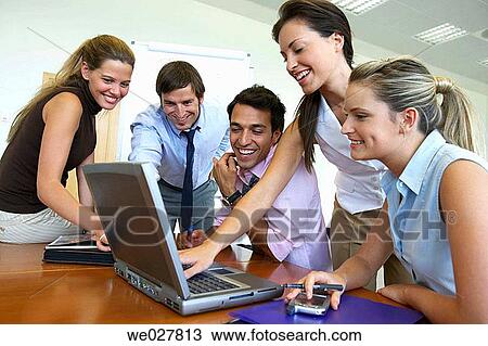 Stock Image - 30's, businessman, business, agenda, 20's. Fotosearch