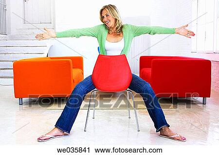 30's, carefree, at-home, Arms open, 20's View Large Photo Image Stock Image - 30's, carefree, at-home, Arms open, 20's. Fotosearch