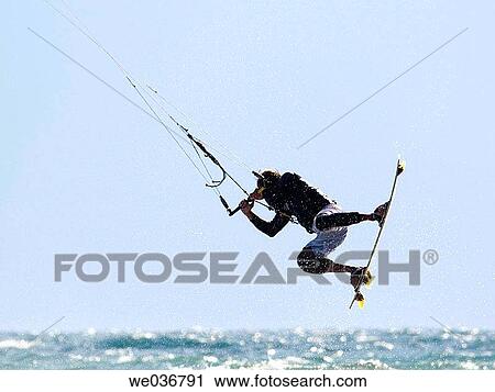 Stock Image - acrobatic, blue, activity, action, ability. Fotosearch