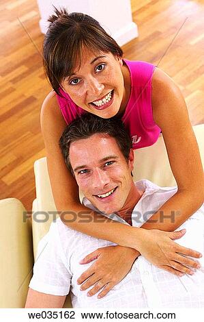 affection, bonding, bond, at-home, 30's View Large Photo Image Stock Image - affection, bonding, bond, at-home, 30's. Fotosearch