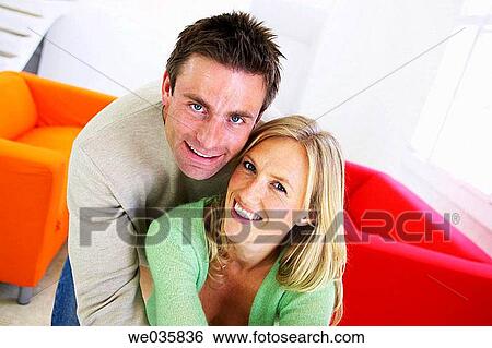 affection, bonding, bond, at-home, 30's View Large Photo Image Stock Photograph - affection, bonding, bond, at-home, 30's. Fotosearch