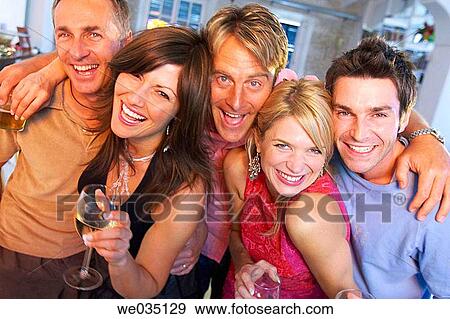 Stock Photo - amusement, at-home, 30's. Fotosearch