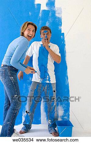 amusing, blue, at-home, amusement View Large Photo Image Picture - amusing, blue, at-home, amusement. Fotosearch