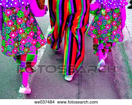 anonymous, carnival, back view, amusing View Large Photo Image Picture - anonymous, carnival, back view, amusing. Fotosearch