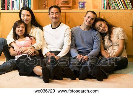 Asian-American, casual, Best friend, at-home, amusement View Large Photo Image Stock Photo - Asian-American, casual, Best friend, at-home, amusement. Fotosearch