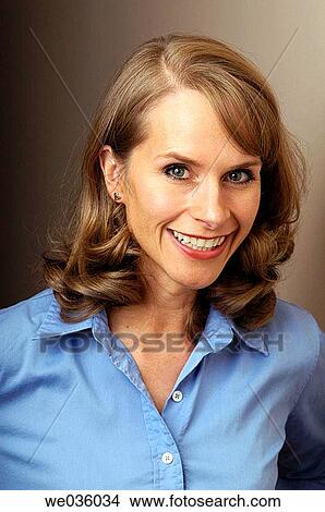 Picture - baby boomer, contemporary, Facial expression. Fotosearch