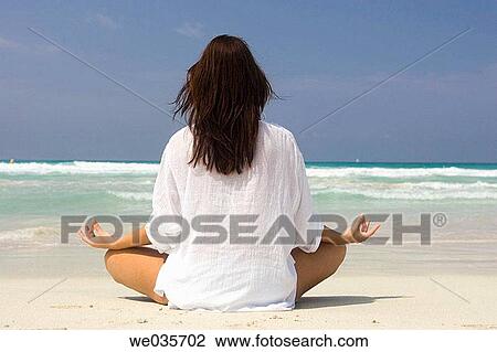 back view, beach, blue, blue sky View Large Photo Image Stock Image - back view, beach, blue, blue sky. Fotosearch