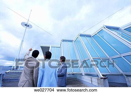 back view, businesspeople, businessman, business, antenna View Large Photo Image Picture - back view, businesspeople, businessman, business, antenna. Fotosearch