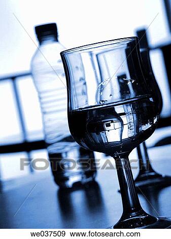 backlight, backlighting, blue-toned, bottle, Close-up View Large Photo Image Stock Photo - backlight, backlighting, blue-toned, bottle, Close-up. Fotosearch