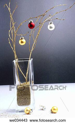 ball, bauble, branch, Christmas, Christmas decoration, Christmas ornament View Large Photo Image Stock Image - ball, bauble, branch, Christmas, Christmas decoration, Christmas ornament. Fotosearch