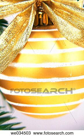Stock Image - ball, bauble, Christmas, Christmas decoration, Christmas ornament, Christmas tree. Fotosearch