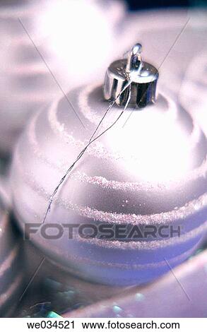 Stock Image - ball, bauble, Christmas, Christmas decoration, Christmas ornament, Close-up. Fotosearch