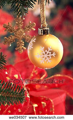 Stock Photo - ball, bauble, Christmas, Christmas decoration, Christmas ornament, Christmas tree. Fotosearch