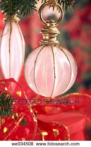 Stock Photo - ball, bauble, Christmas, Christmas decoration, Christmas ornament, Christmas tree. Fotosearch