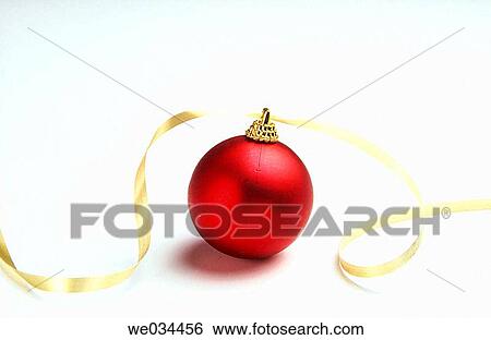 Stock Photograph - ball, bauble, Christmas, Christmas decoration, Christmas ornament, Close-up. Fotosearch