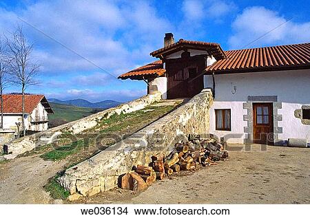 Baraibar, Sierra de Aralar. Navarra, Spain View Large Photo Image Picture - Baraibar, Sierra de Aralar. Navarra, Spain. Fotosearch