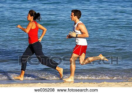 barefoot, beach, 30's View Large Photo Image Stock Photo - barefoot, beach, 30's. Fotosearch