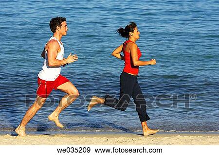 barefoot, beach, 30's View Large Photo Image Stock Photo - barefoot, beach, 30's. Fotosearch