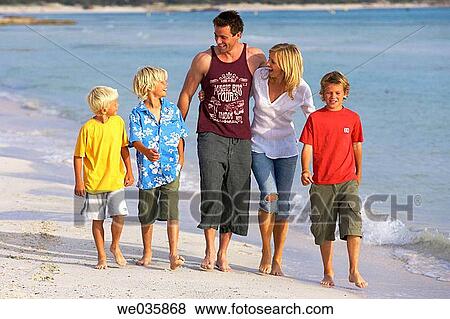 barefoot, beach, boy, brother, calm View Large Photo Image Stock Photo - barefoot, beach, boy, brother, calm. Fotosearch