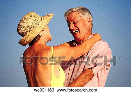 Stock Image - beach, bonding, bond, affection. Fotosearch