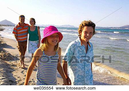 beach, boy, brother, calm View Large Photo Image Picture - beach, boy, brother, calm. Fotosearch