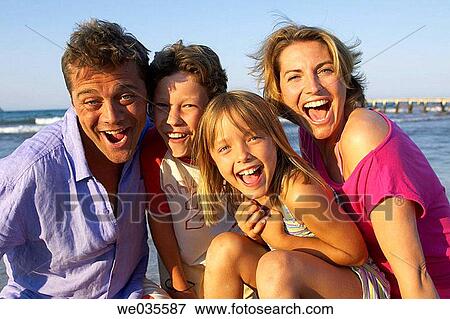 Stock Photo - beach, brother, boy, amusement. Fotosearch