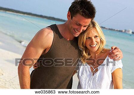 beach, calm, bonding, bond, 30's View Large Photo Image Stock Image - beach, calm, bonding, bond, 30's. Fotosearch