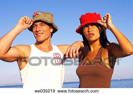beach, companion, 30's View Large Photo Image Stock Photo - beach, companion, 30's. Fotosearch