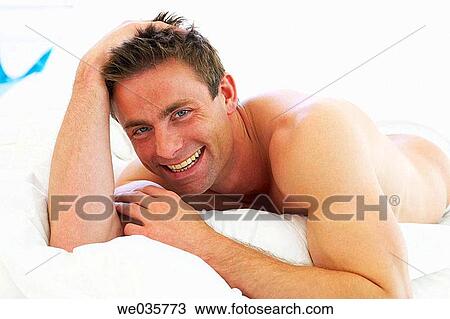 bed, black hair, bedroom, at-home View Large Photo Image Stock Image - bed, black hair, bedroom, at-home. Fotosearch