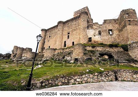 Belv's castle. Cßceres province. Extremadura. Spain View Large Photo Image Picture - Belv's castle. Cßceres province. Extremadura. Spain. Fotosearch