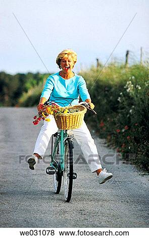 Stock Photo - bicycle, contemporary, country. Fotosearch