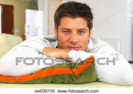 black hair, blue eyes, at-home View Large Photo Image Stock Photography - black hair, blue eyes, at-home. Fotosearch